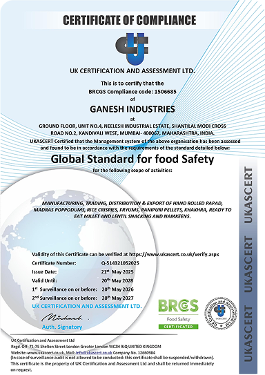 FINAL CERTIFICATE GANESH INDUSTRIES BRCGS UKASCERT_page-0001 1